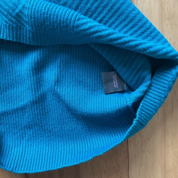 Metric Teal Long Sleeve Women's Sweater, Size Medium - Picture 5 of 7